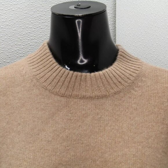 NEW NAADAM Womens Sweater Sand Light Brown Luxe Cashmere Oversized Size S - Picture 7 of 10
